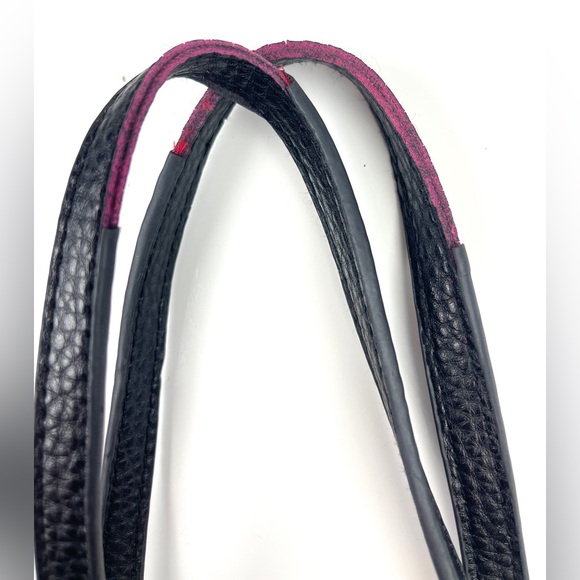 Women’s Black & Pink Triangle Cut Out Tote - Picture 5 of 7